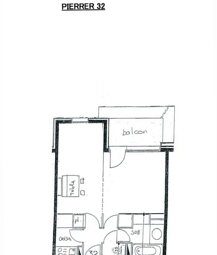 Apartment Residence Pierrer - Le Pierrer 13 - Studio Divisible, Vue Pistes Et Montagne Mae-5574 France